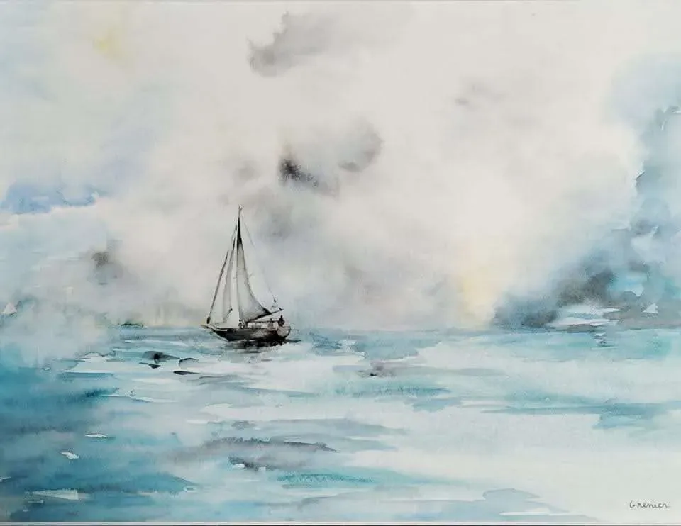 Bateau en mer
